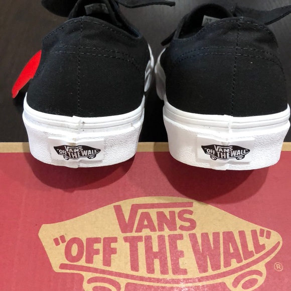 Vans Authentic Knotted Canvas Black - Picture 2 of 4